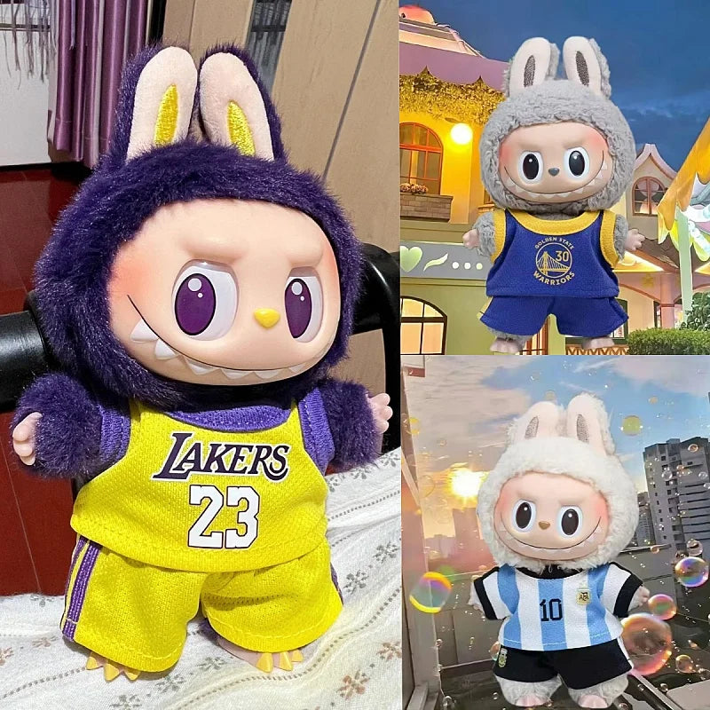 First Second Generation Labubu Basketball Clothes