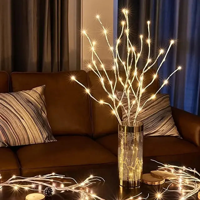 White Birch Branch Lights