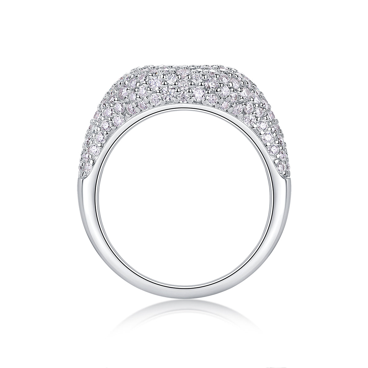 Lumière Diamond Dome Ring