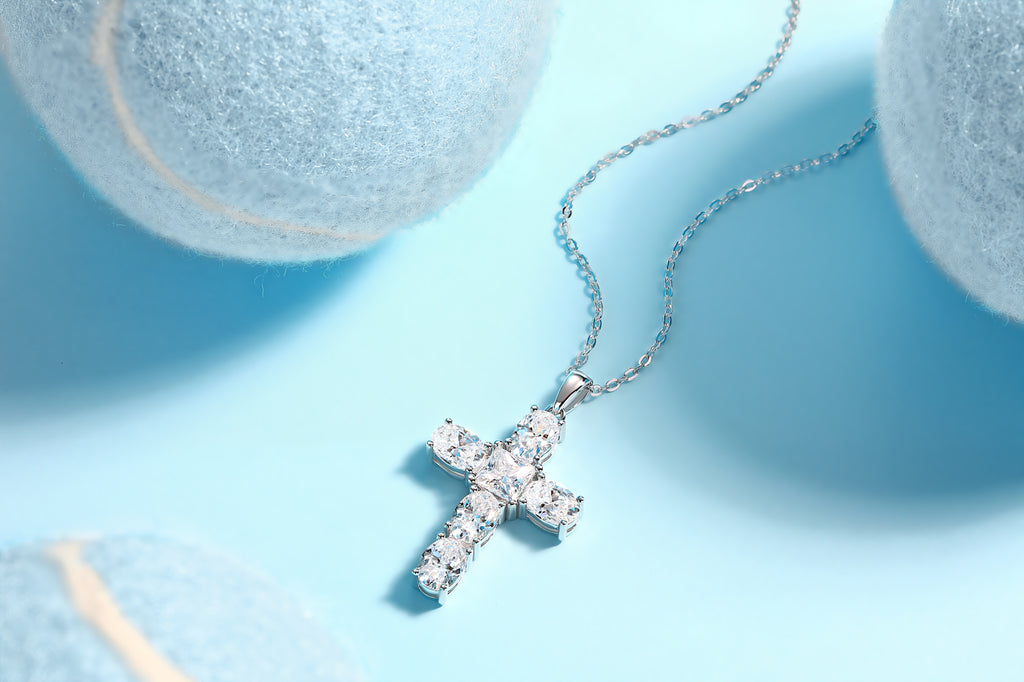 Eternal Diamond Cross Pendant