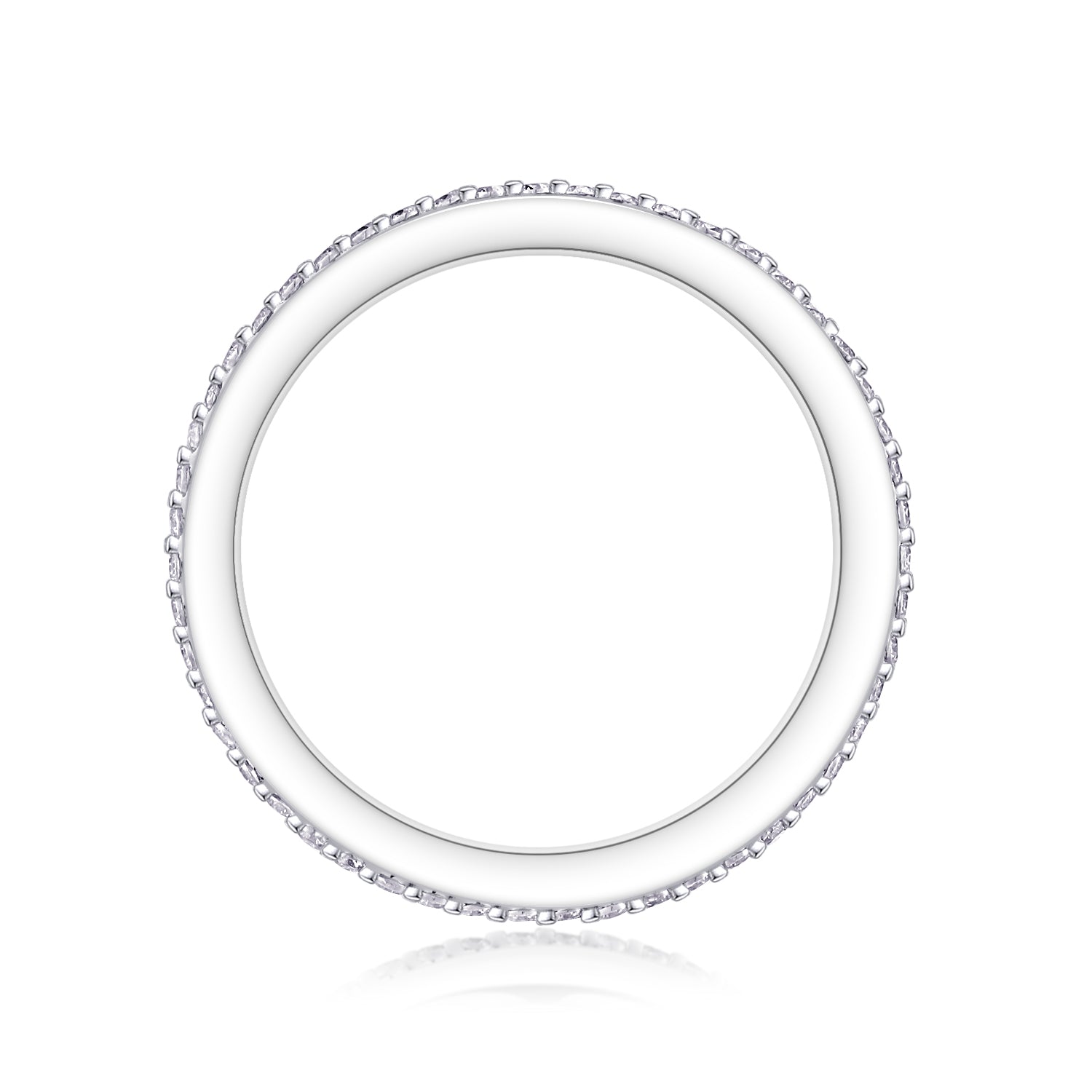 Emerald-Cut Eternity Band