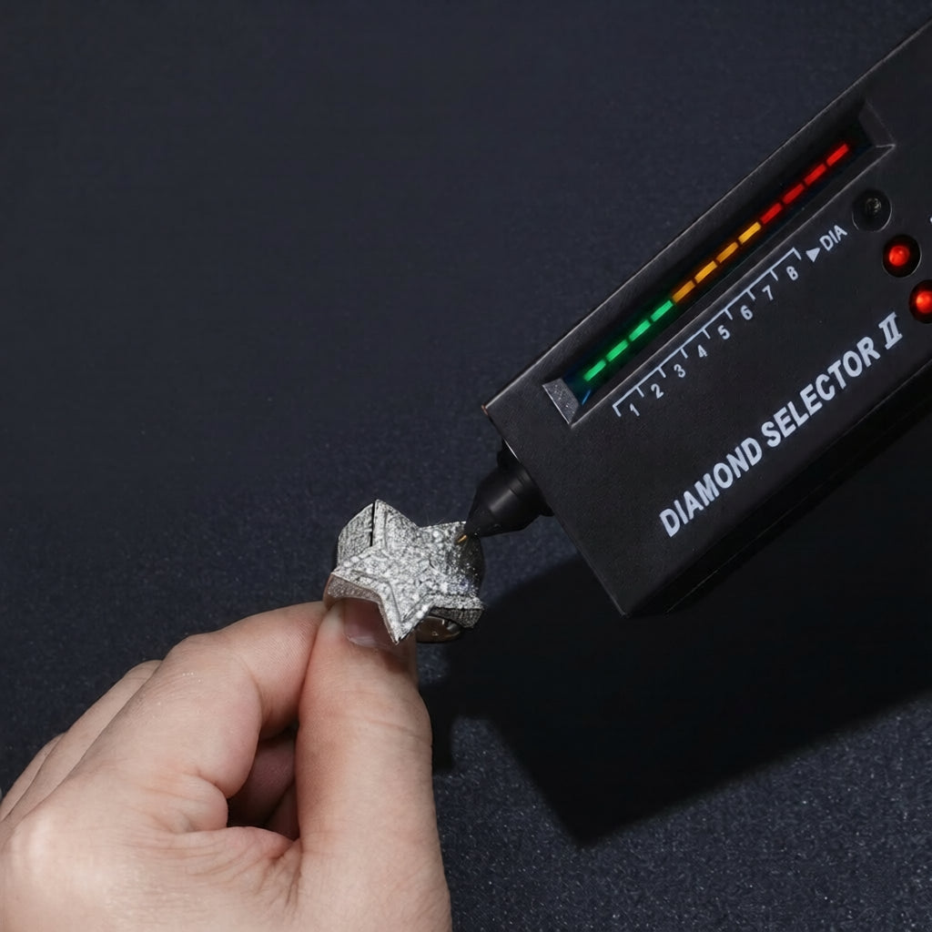 Celestial Diamond Star Ring