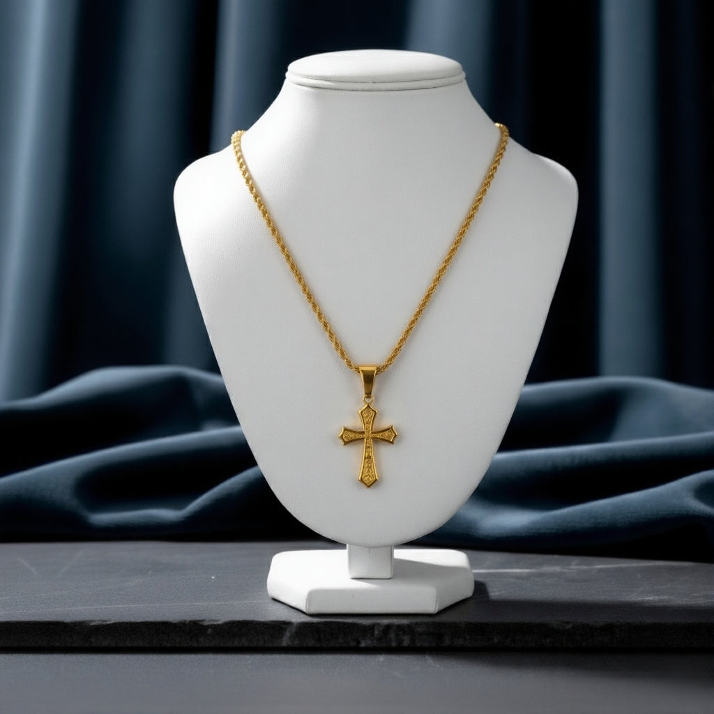 Faith Cross Necklace