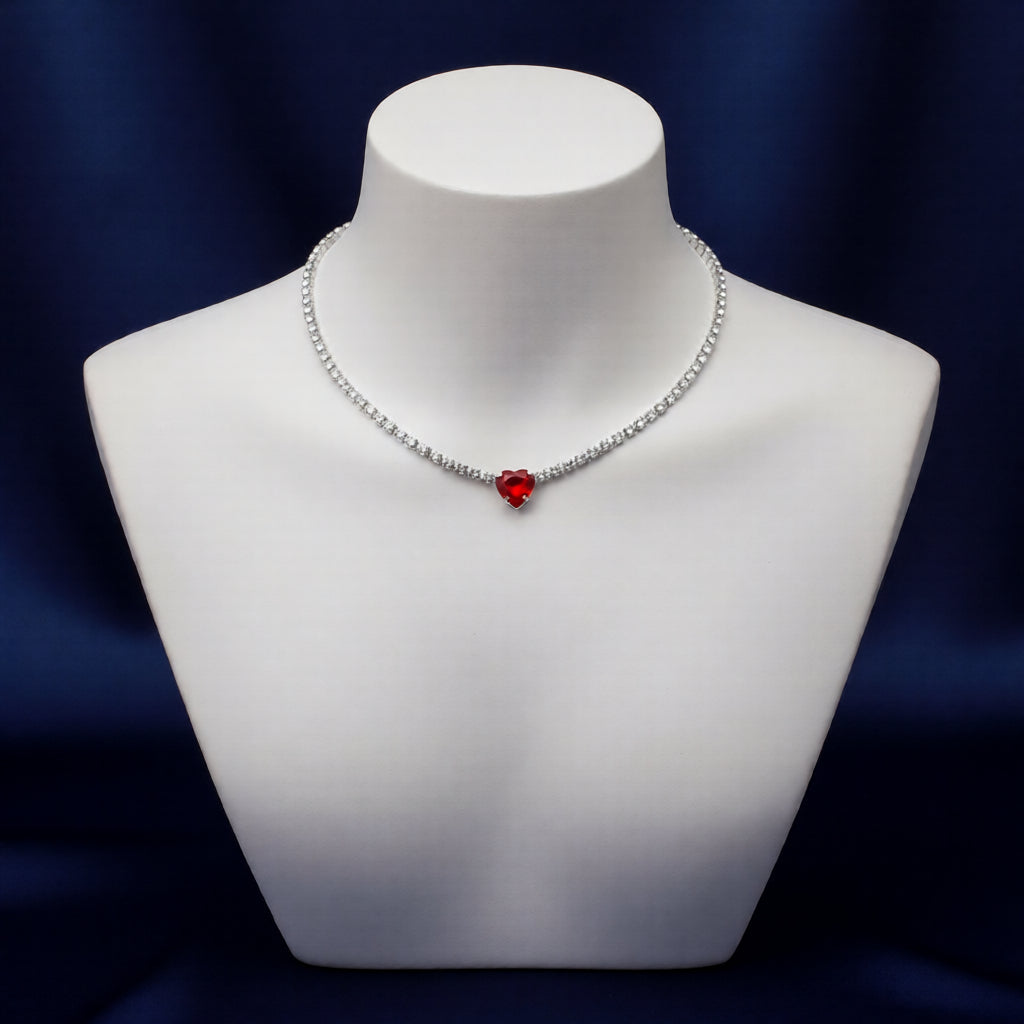 Crimson Heart Necklace