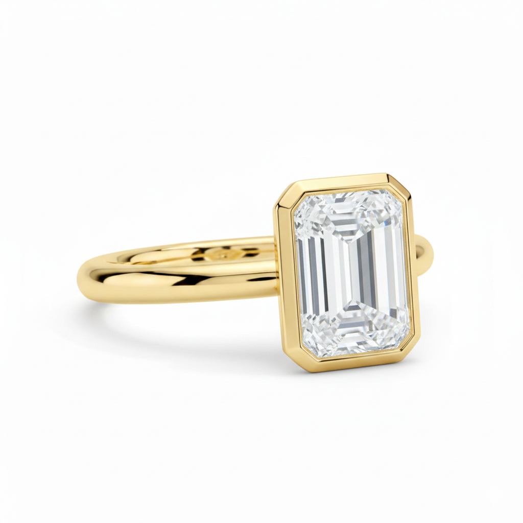 Emerald-Cut-Solitaire