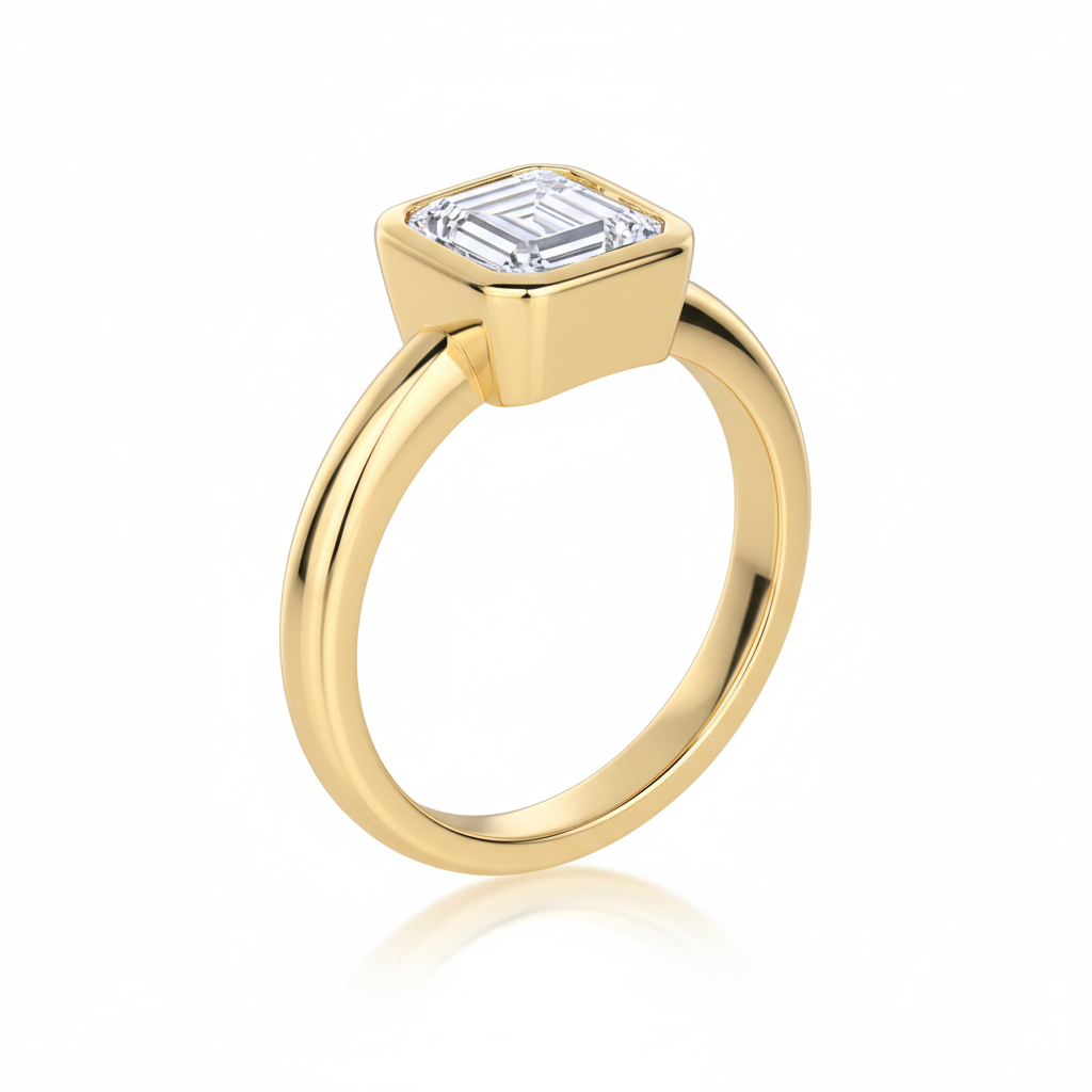 Emerald-Cut-Solitaire