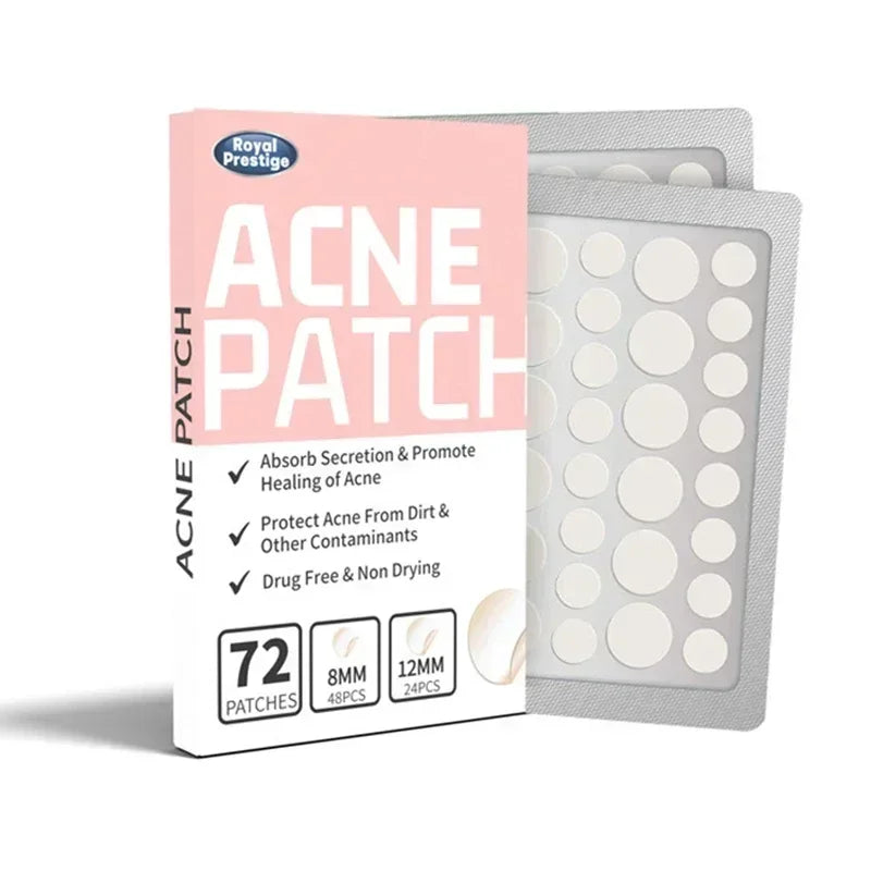 Pimple Patches for Face,  Spot Stickers with Salicylic Acid, Tea Tree Oil & Calendula Oil.