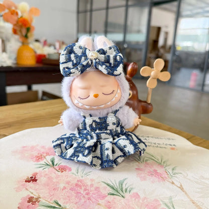 17cm Labubu Clothes Outfit Accessories-Skirt  Clothing Gift