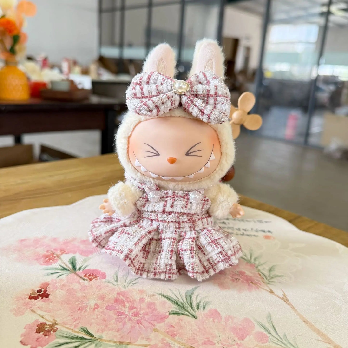 17cm Labubu Clothes Outfit Accessories-Skirt  Clothing Gift