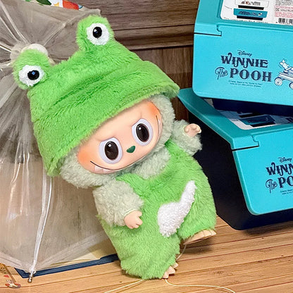 15-17CM LABUBU Macaron Frog Set
