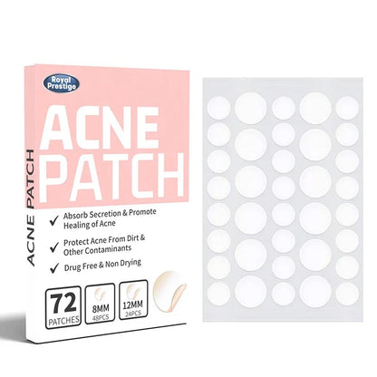 Pimple Patches for Face,  Spot Stickers with Salicylic Acid, Tea Tree Oil & Calendula Oil.