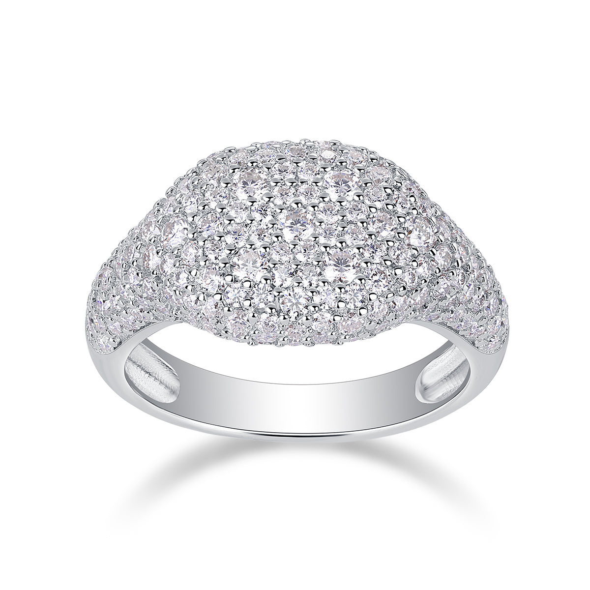 Lumière Diamond Dome Ring
