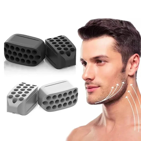 Jaw Exerciser for Men & Women, Silicone Jawline Exerciser, Jaw Trainer Strengthener, Jawline Shaper, Jaw Line Exercise.